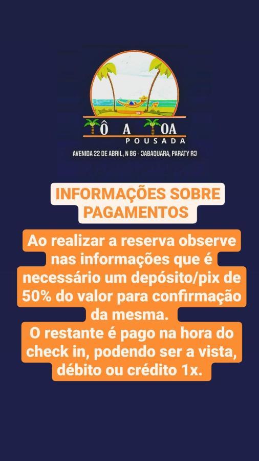 Pousada To A Toa Paraty Exterior photo